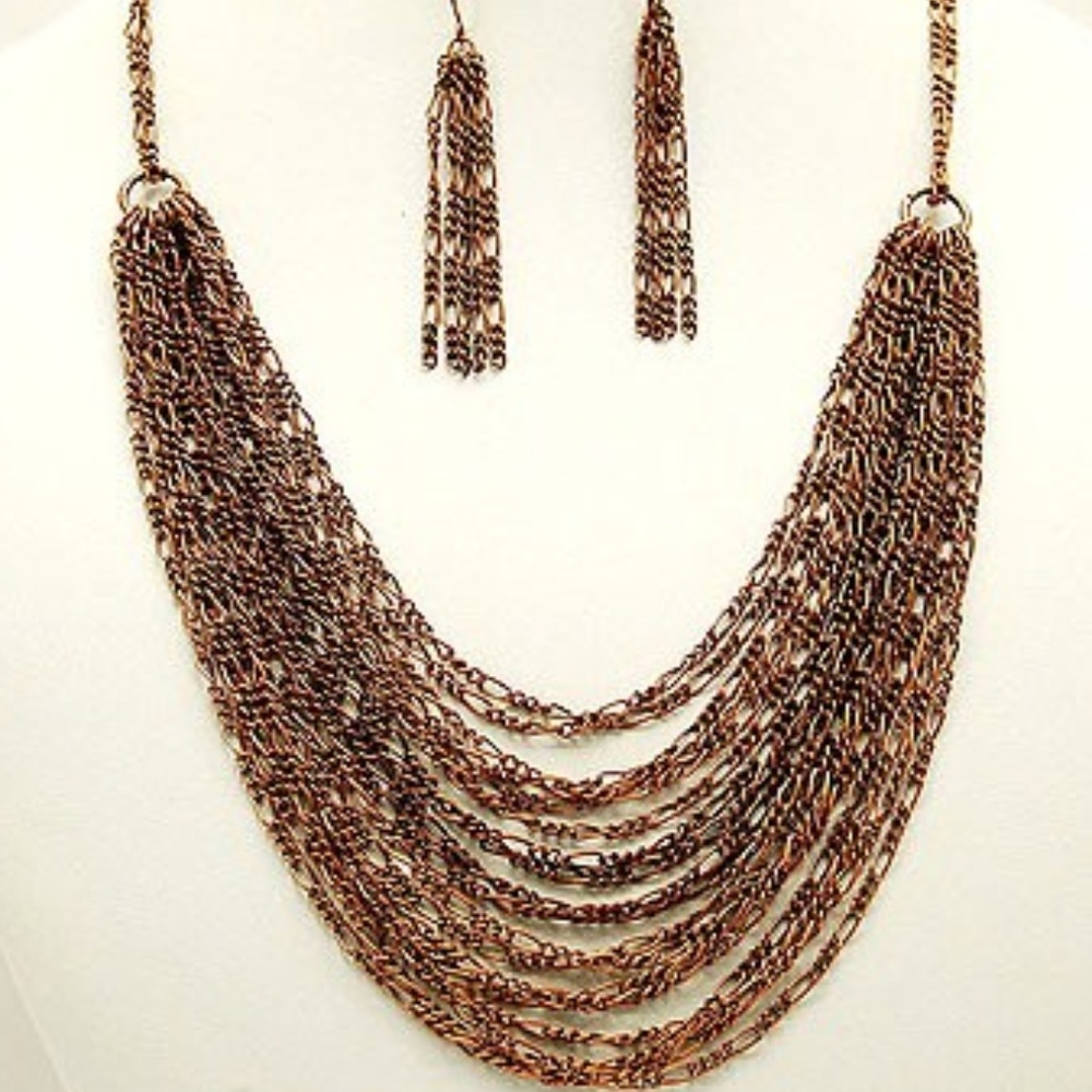 Multichain Statement Necklace